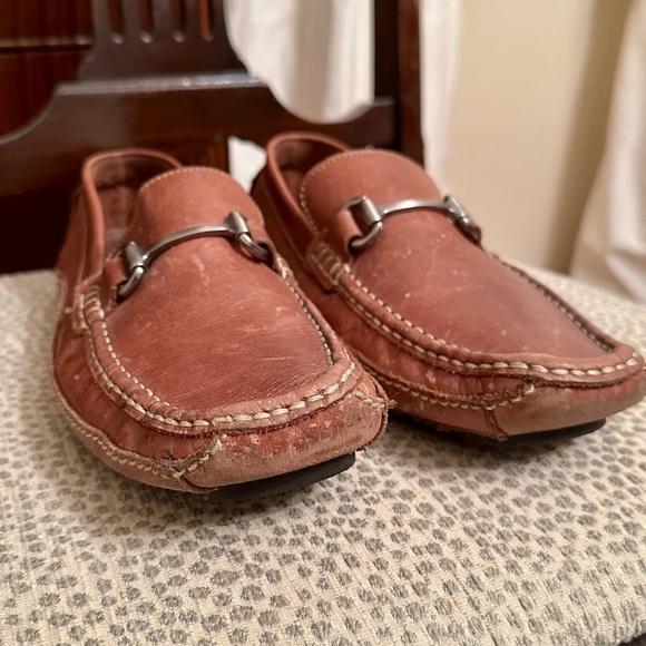 Clarks England Men's Brown Leather Comfort Bit Loafers Size 7.5 M 71288 - Picture 8 of 8